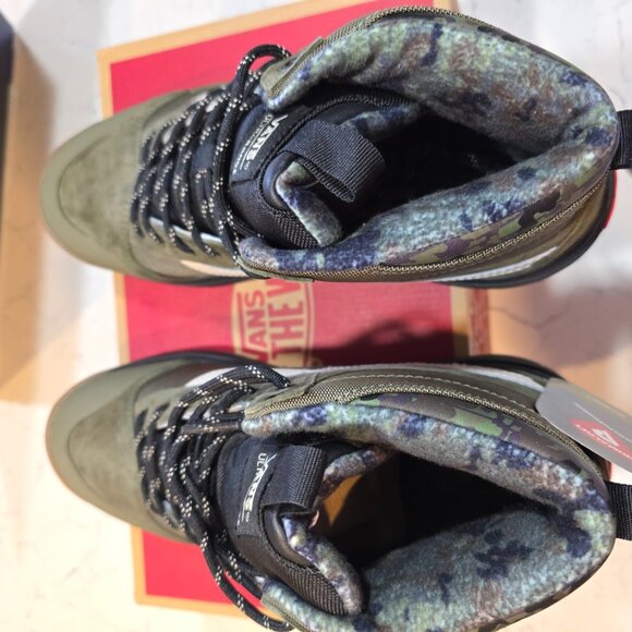 Vans UltraRange Exo Hi MTE-1 Mens 10 Camo Dark Olive VN0A5KS5DOL RARE NEW - Picture 7 of 13